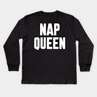 Nap Queen Kids Long Sleeve T-Shirt